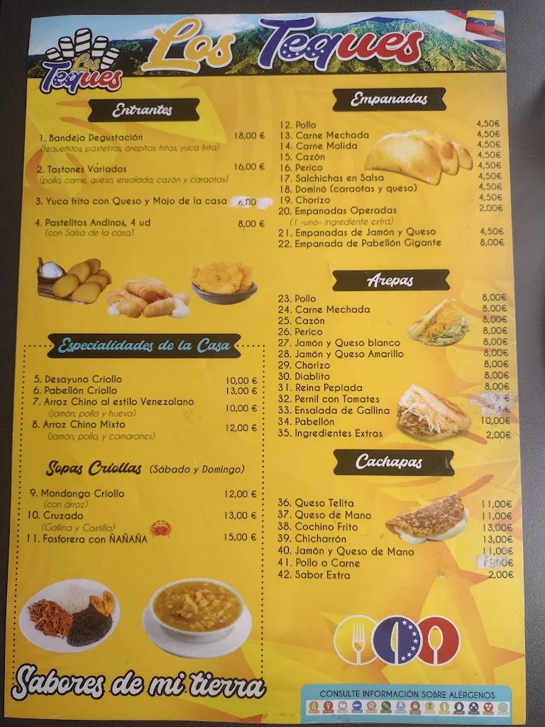 Menu_Bar Restaurante Los Teques_Escañuela_image_3