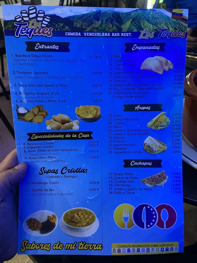 Menu_Bar Restaurante Los Teques_Escañuela_image_4