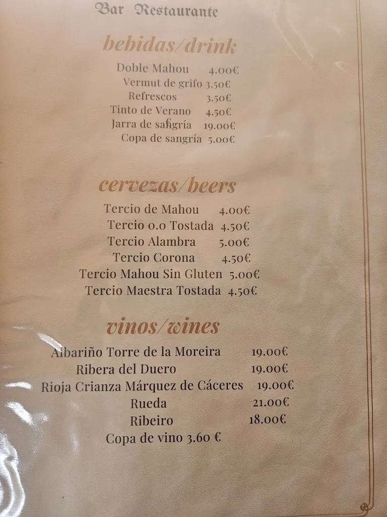 Menu_Casa Fraile_Frailes_image_2