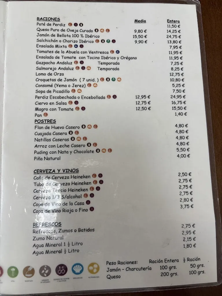 Menu_Restaurante Orellana Perdiz Nuevas Poblaciones_Carolina La_image_1