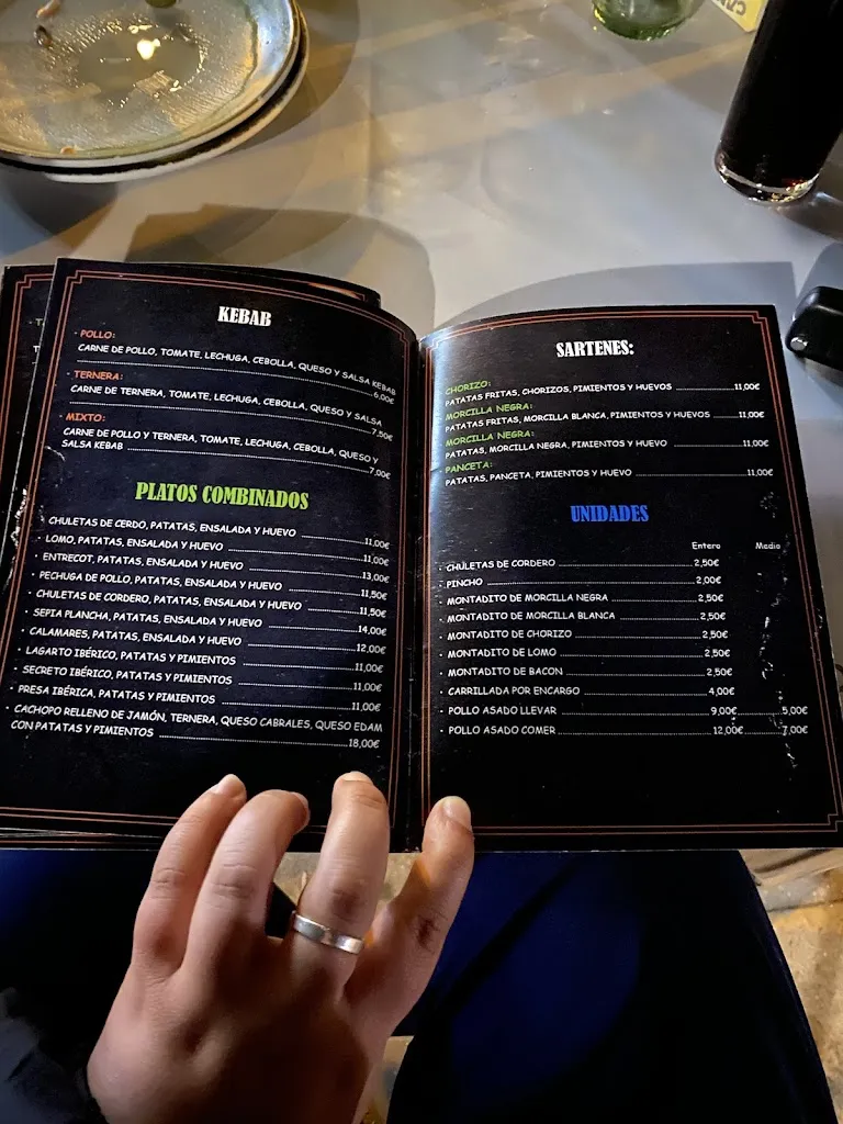 Menu_ASADOR - BOCATERIA El Paseo_Génave_image_1