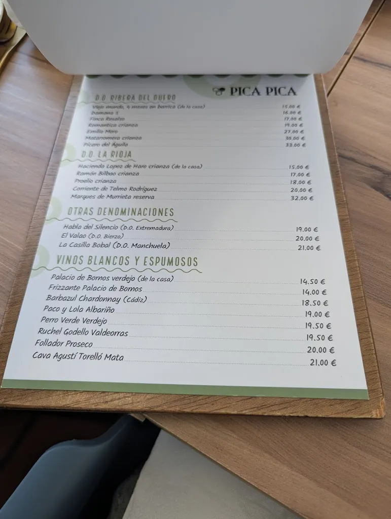 Menu_Restaurante Pica pica_Higuera de Calatrava_image_3