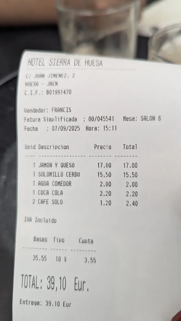 Mariana Fernández_Hotel Restaurante Sierra De Huesa_Hinojares_review