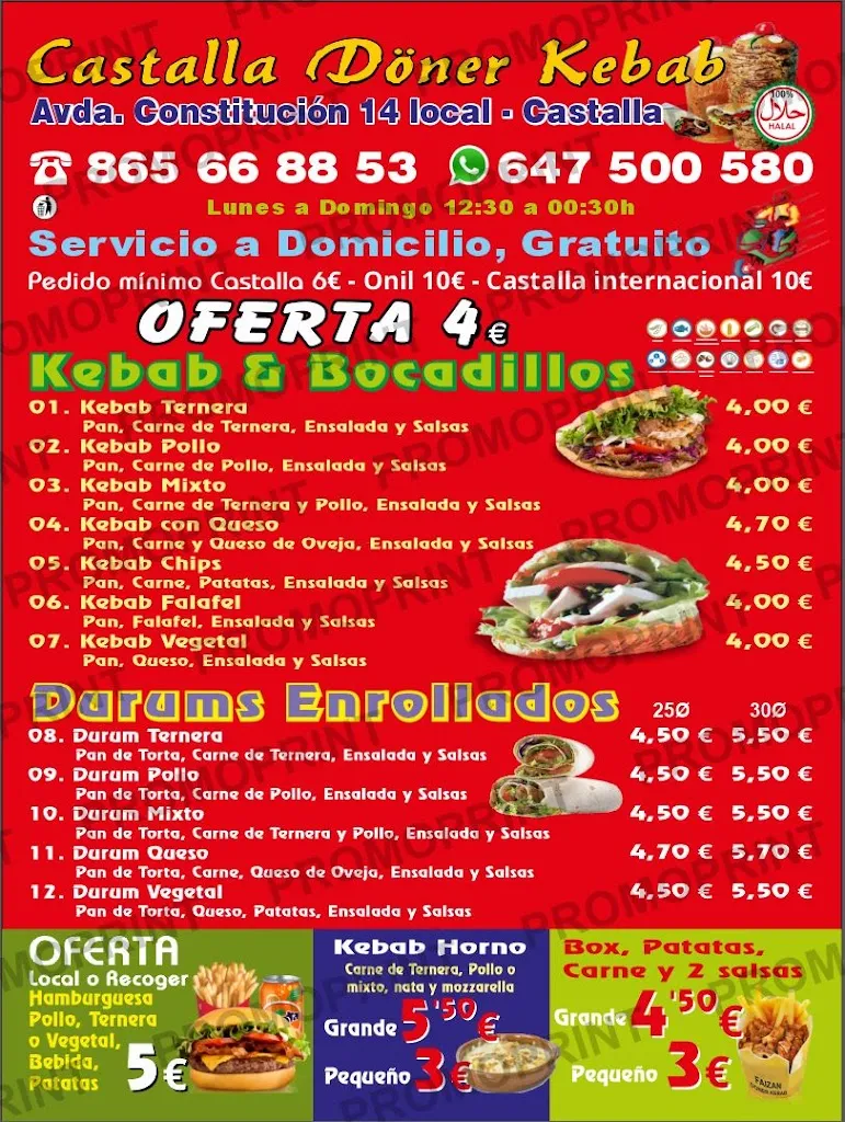 Menu_Castalla Doner Kebab_Castalla_image_4