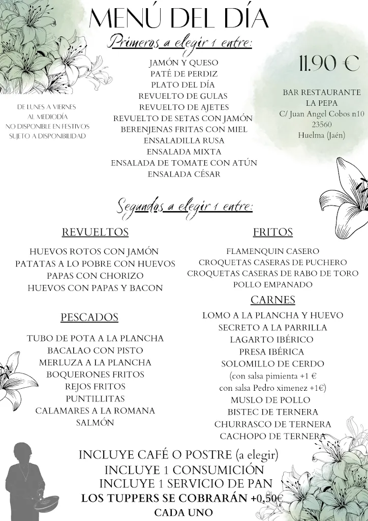 Menu_Bar Restaurante La Pepa_Huelma_image_1