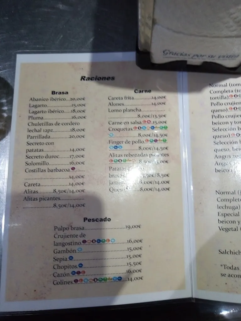 Menu_Bar El Tapeo_Huelma_image_4