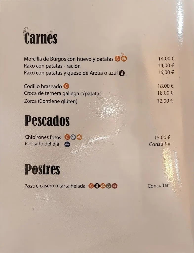 Menu_Mesón O noso recuncho_Betanzos_immagine_4