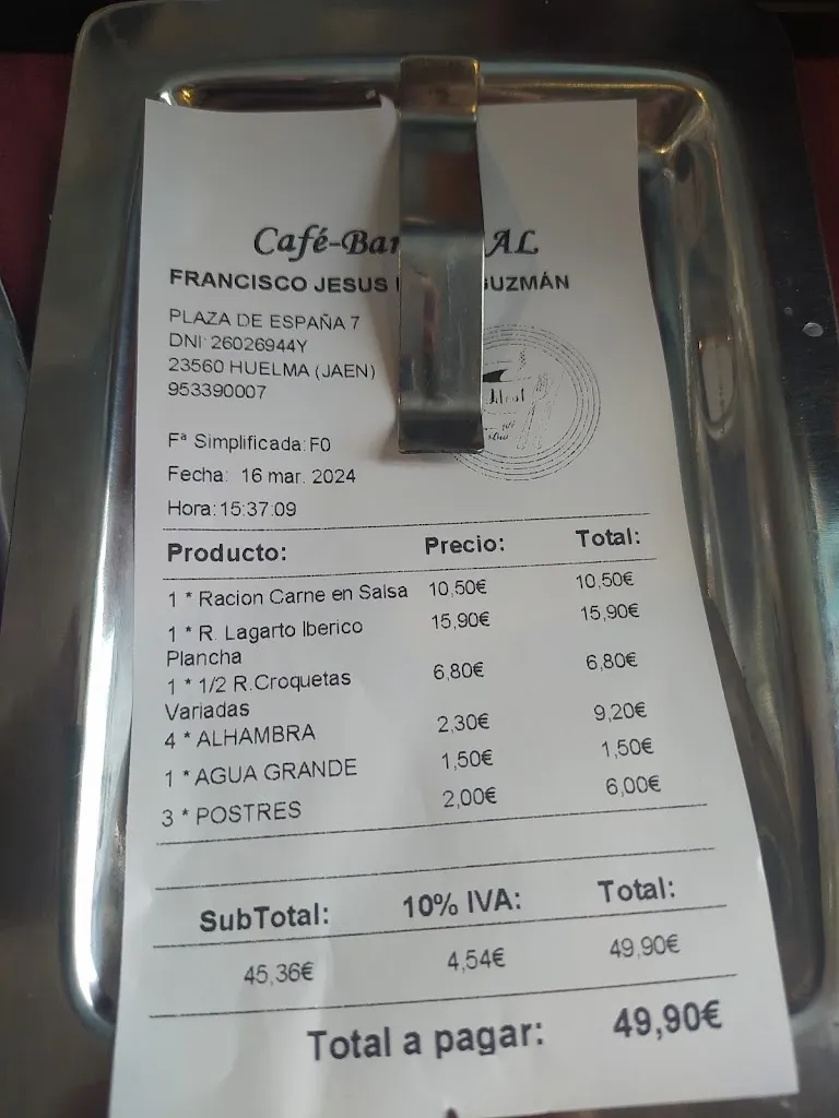 Fernando Peregrin_Bar Ideal_Huelma_review