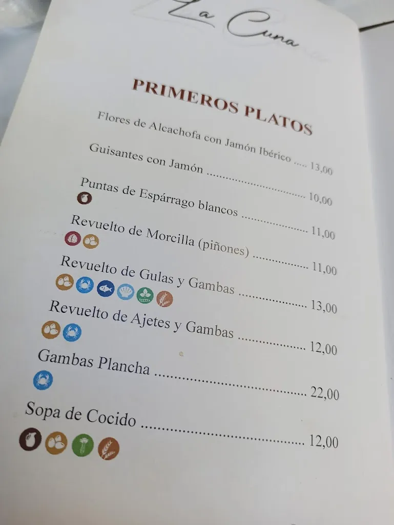 Menu_Restaurante La Cuna_Jimena_immagine_3