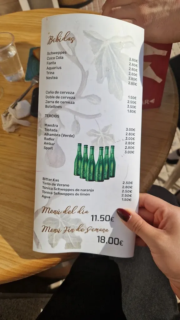 Menu_La Higuera Restaurante Cafeteria Churrería_Lahiguera_image_4