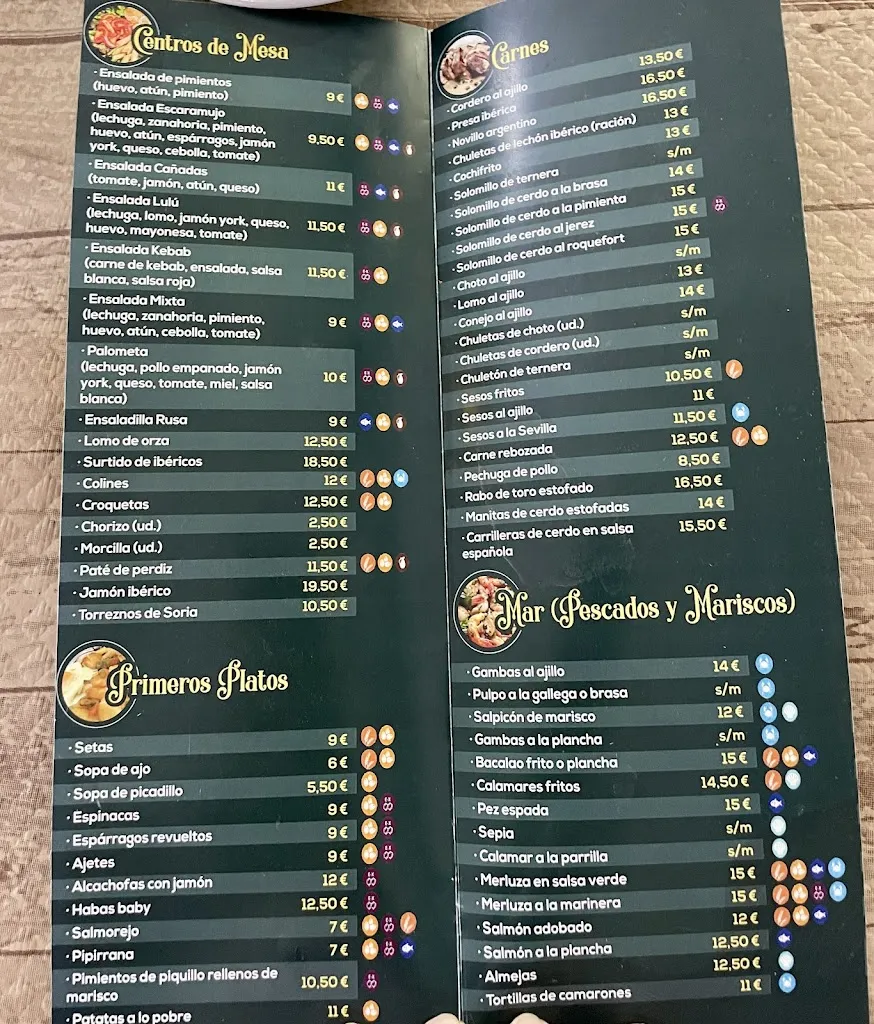 Menu_Restaurante Escaramujo_Fuensanta de Martos_image_1