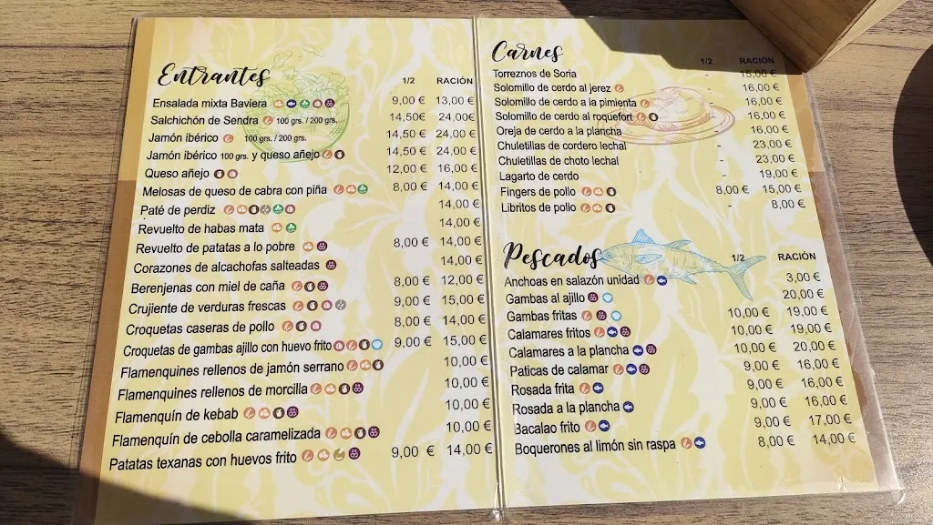 Menu_Restaurante Baviera_Fuensanta de Martos_image_1