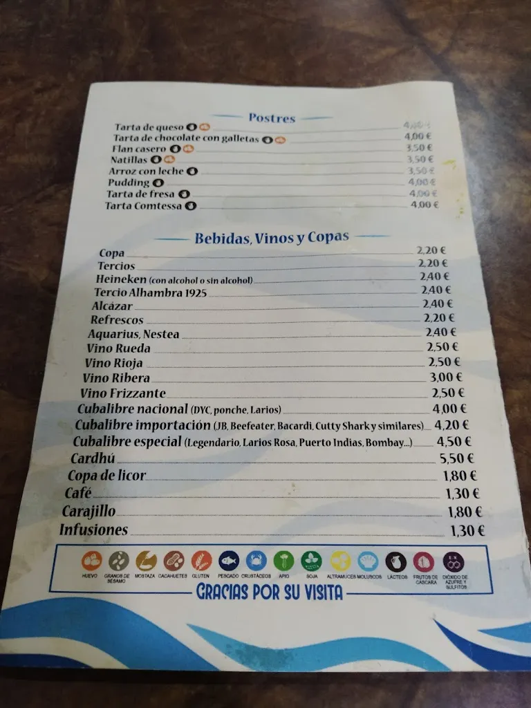 Menu_Restaurante Las Marismas_Fuensanta de Martos_image_3