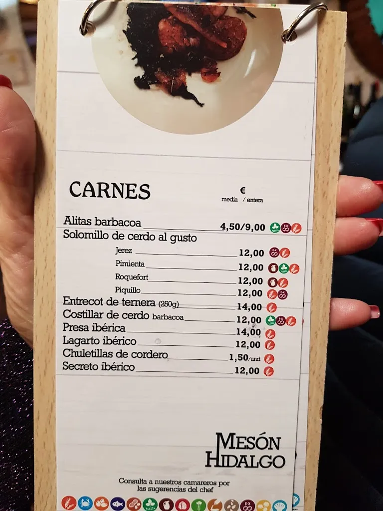 Menu_Meson Hidalgo_Martos_image_4