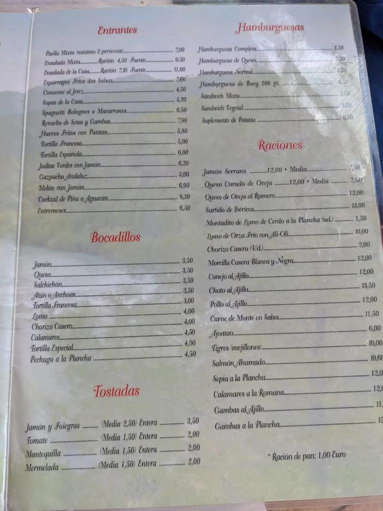 Menu_Antonio Restaurante_Orcera_image_1