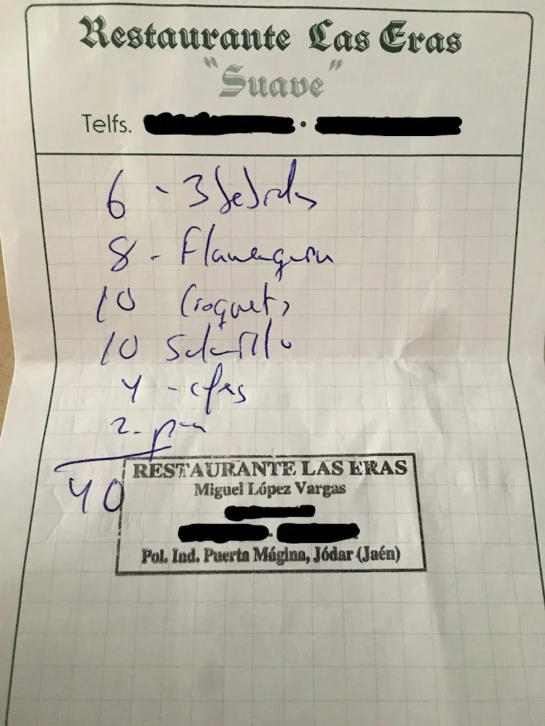 Arcal_Restaurante Las Eras_Jódar_review