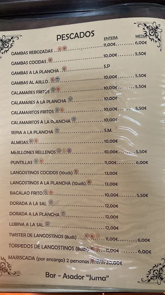 Menu_Bar Restaurante Juma_Marmolejo_image_2