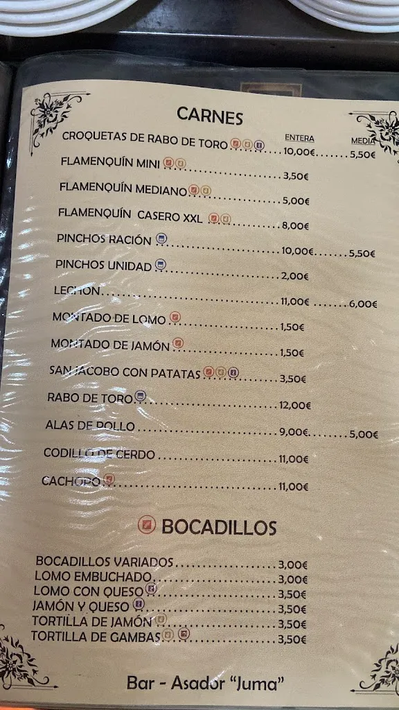 Menu_Bar Restaurante Juma_Marmolejo_image_3
