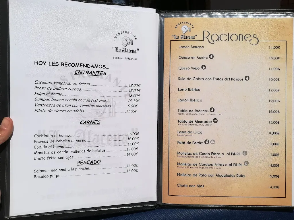 Menu_Restaurante La Alacena_Navas de San Juan_image_2