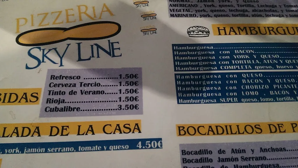 Menu_Pizzería Sky Line_Mengibar_image_1