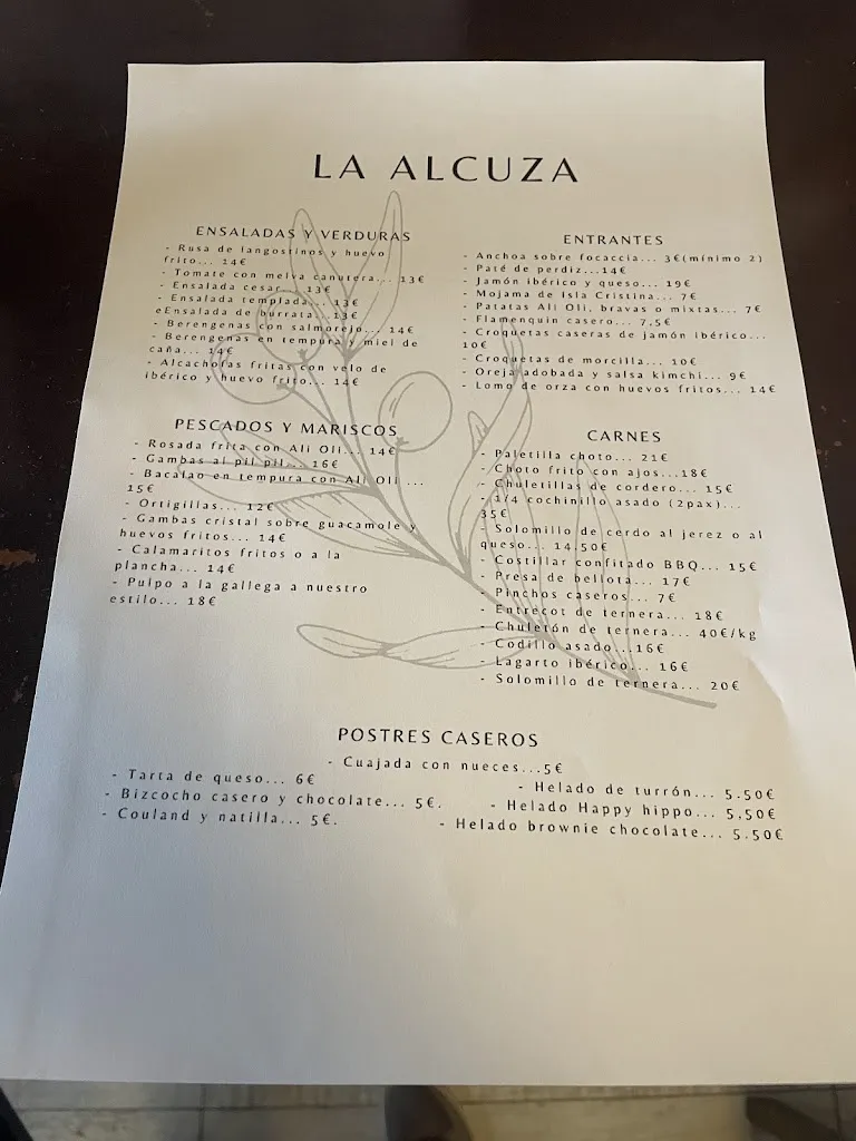 Menu_Restaurante La AlcuzA_Pegalajar_image_3