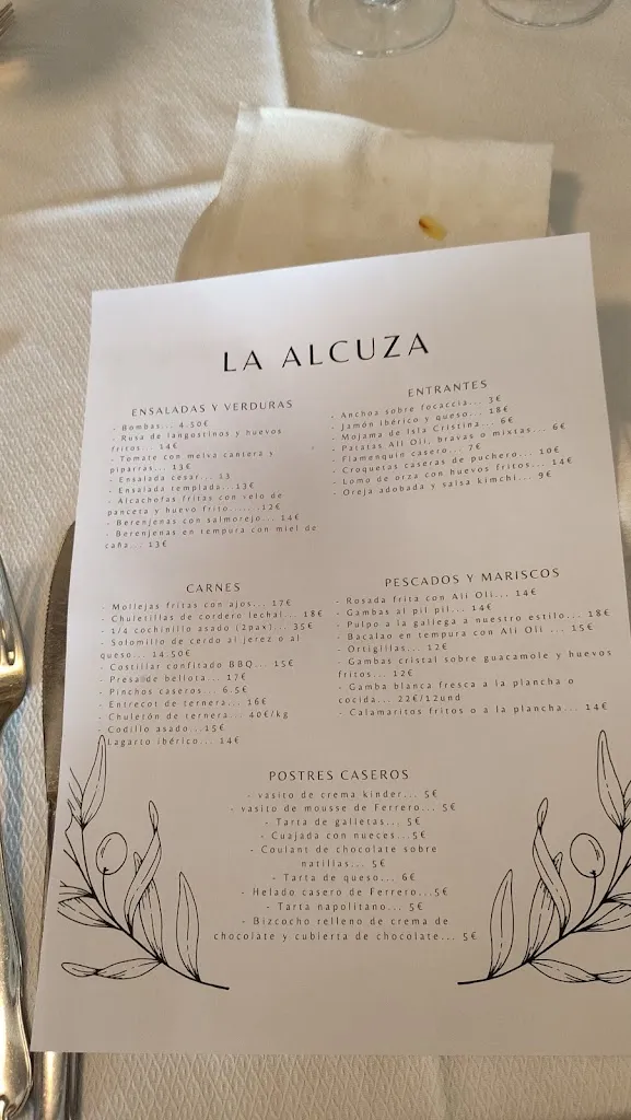 Menu_Restaurante La AlcuzA_Pegalajar_image_4