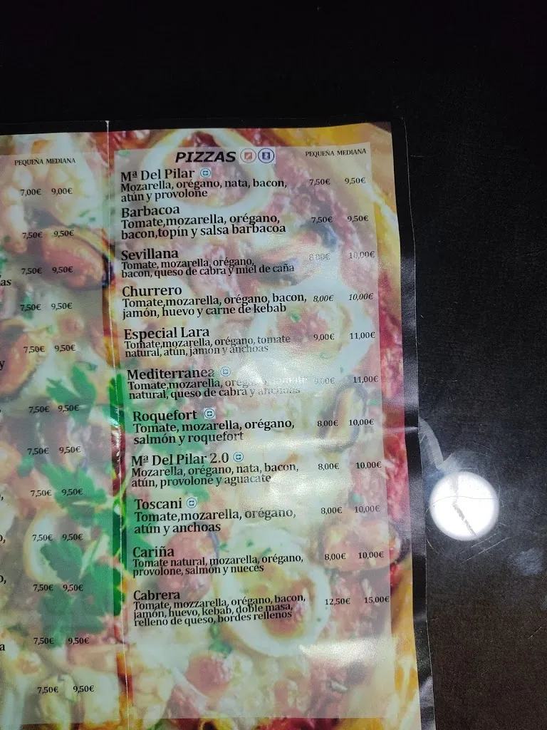Menu_Pizzería Lara _Peal de Becerro_image_3