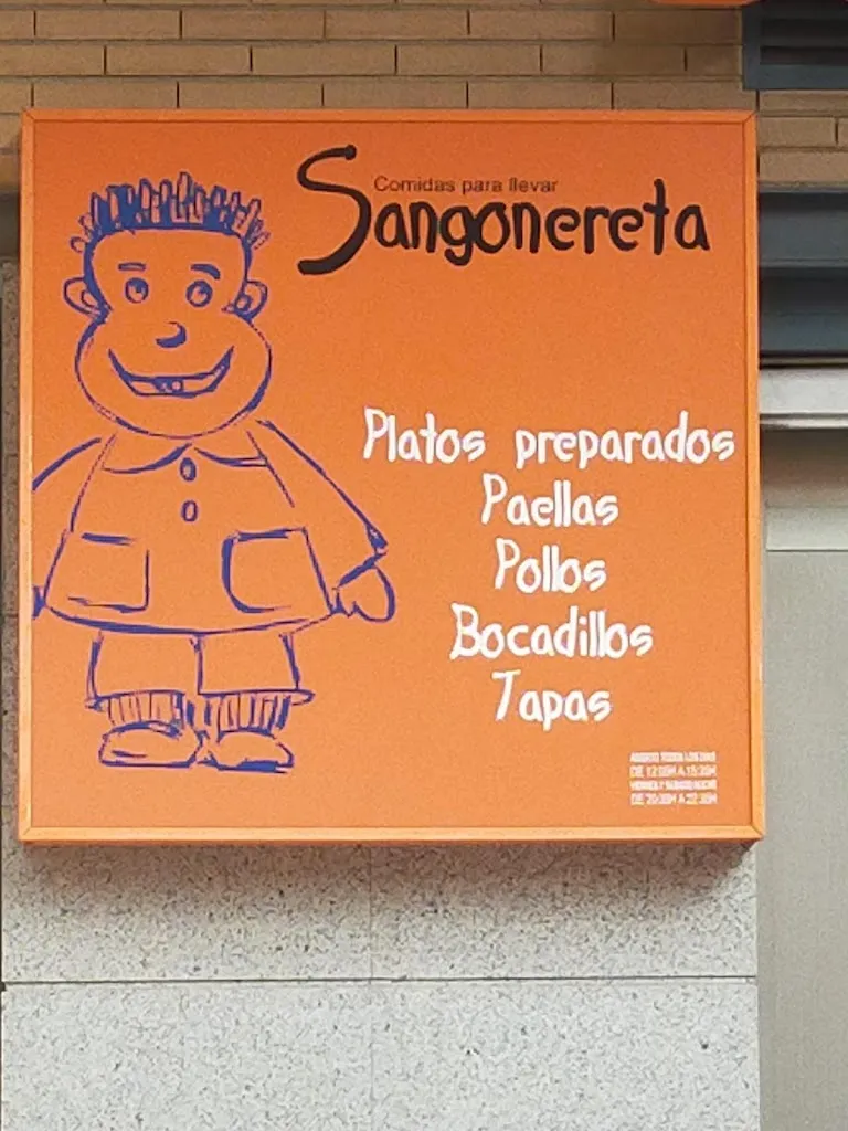 Sangonereta ristorante a Castalla