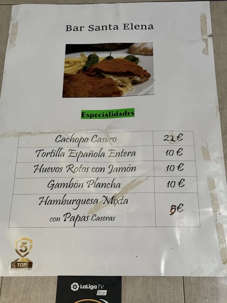 Menu_Bar Santa Elena_Santa Elena_image_3