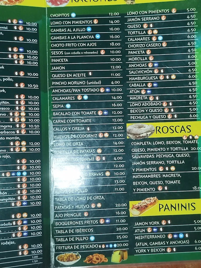 Menu_Bar Antonio_Puente de Génave_image_1