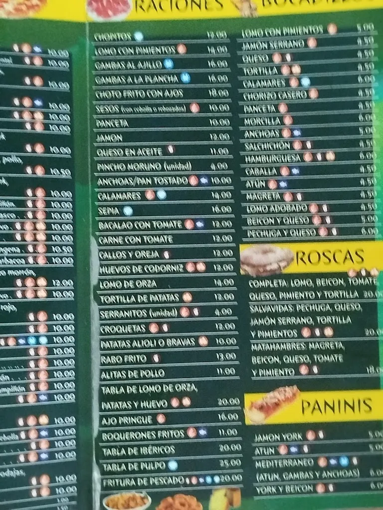 Menu_Bar Antonio_Puente de Génave_image_3