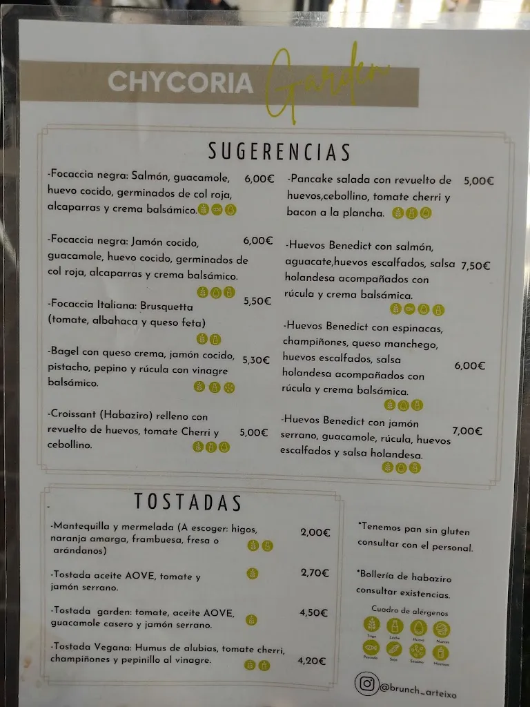 Menu_Garden Brunch & Breakfast_Arteixo_image_3