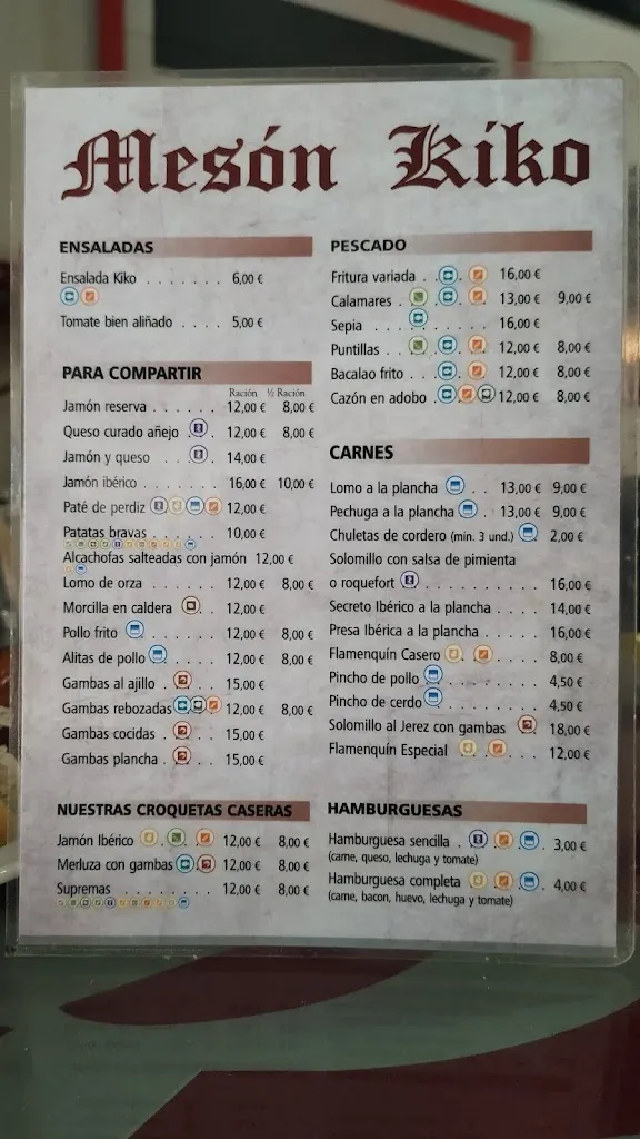 Menu_Mesón Kiko_Sabiote_image_2