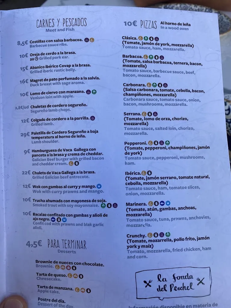 Menu_La Fonda Del Perchel_Santiago-Pontones_immagine_4
