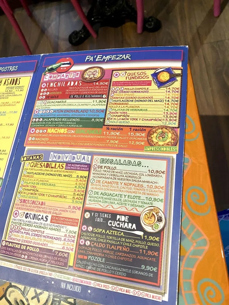 Menu_La Mordida_Quesada_image_2