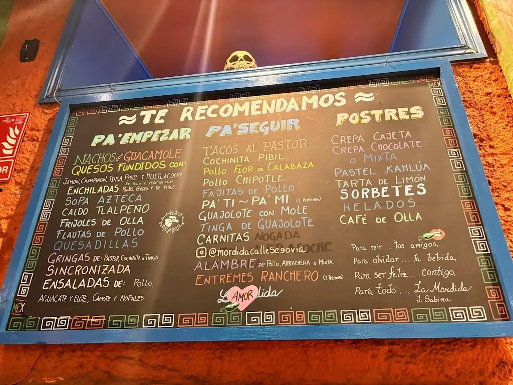 Menu_La Mordida_Quesada_image_3