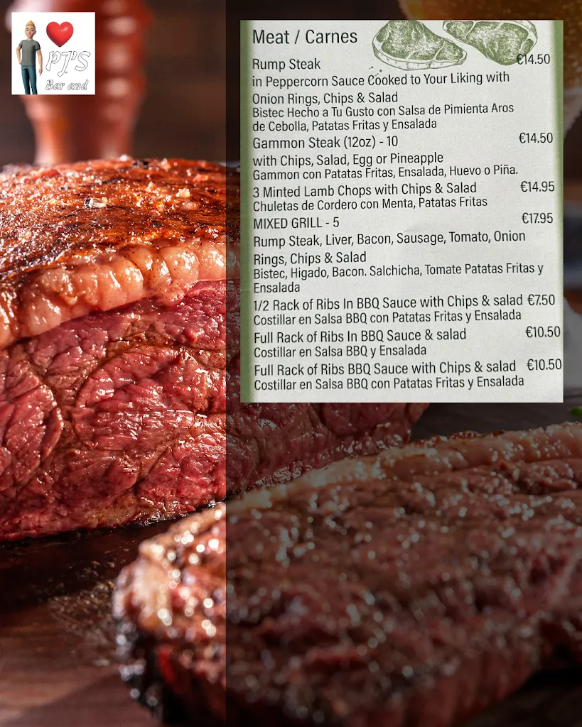 Menu_PJ's Bar and Eatery_Quesada_image_3