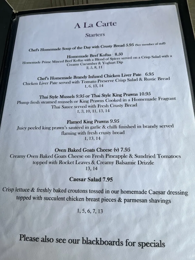 Menu_Da Silva's Restaurant Quesada_Quesada_image_4