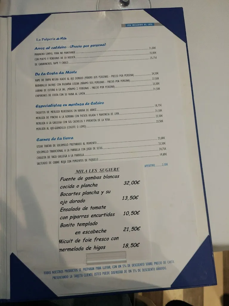 Menu_La Pulpería de Mila_Quesada_image_4