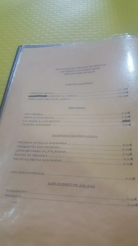 Menu_Restaurante Mirador de Peñalta_Segura de la Sierra_image_3