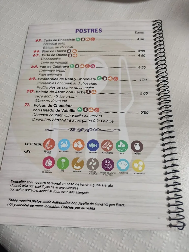 Menu_Bar la Unión _Pozo Alcón_image_3