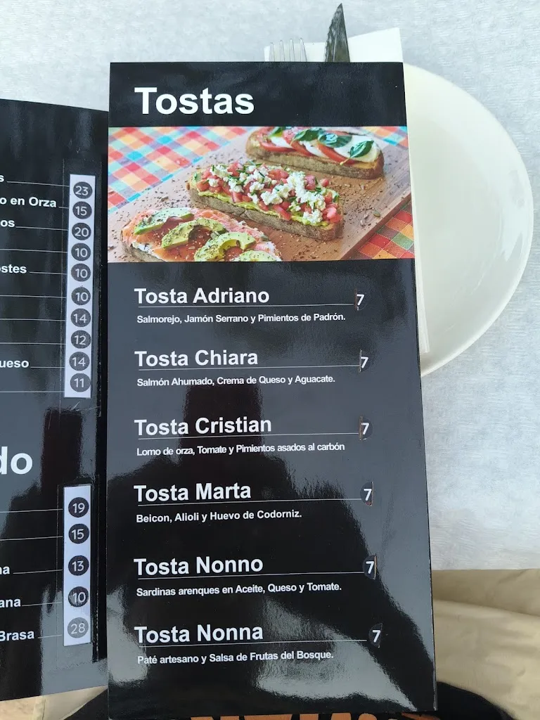 Menü_Restaurante Kilómetro 6_Pozo Alcón_Bild_2