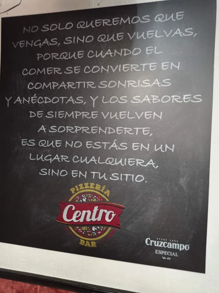 Menu_Pizzería Bar Centro_Pozo Alcón_immagine_3