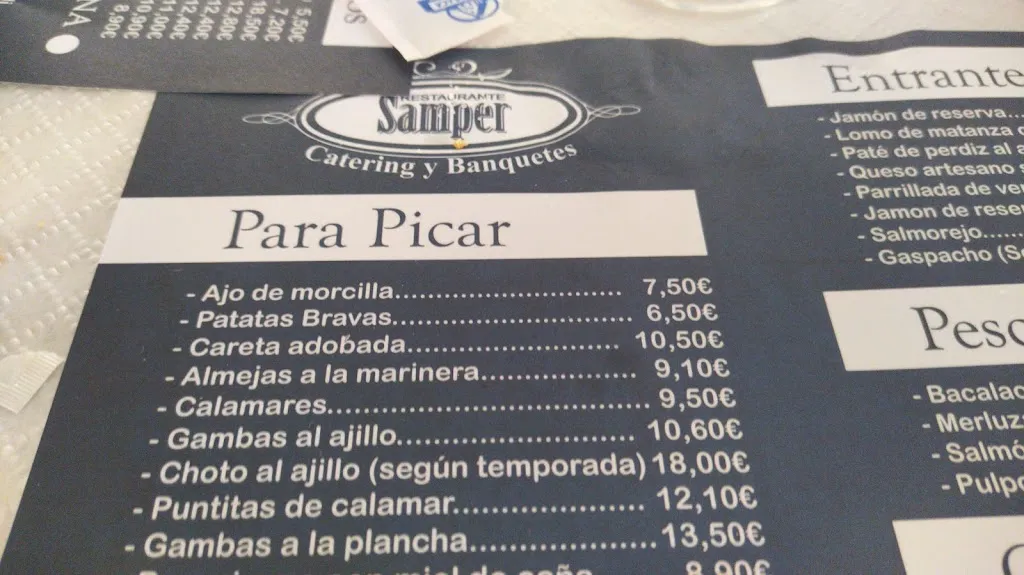 Menu_RESTAURANTE SAMPER_Santisteban del Puerto_image_4