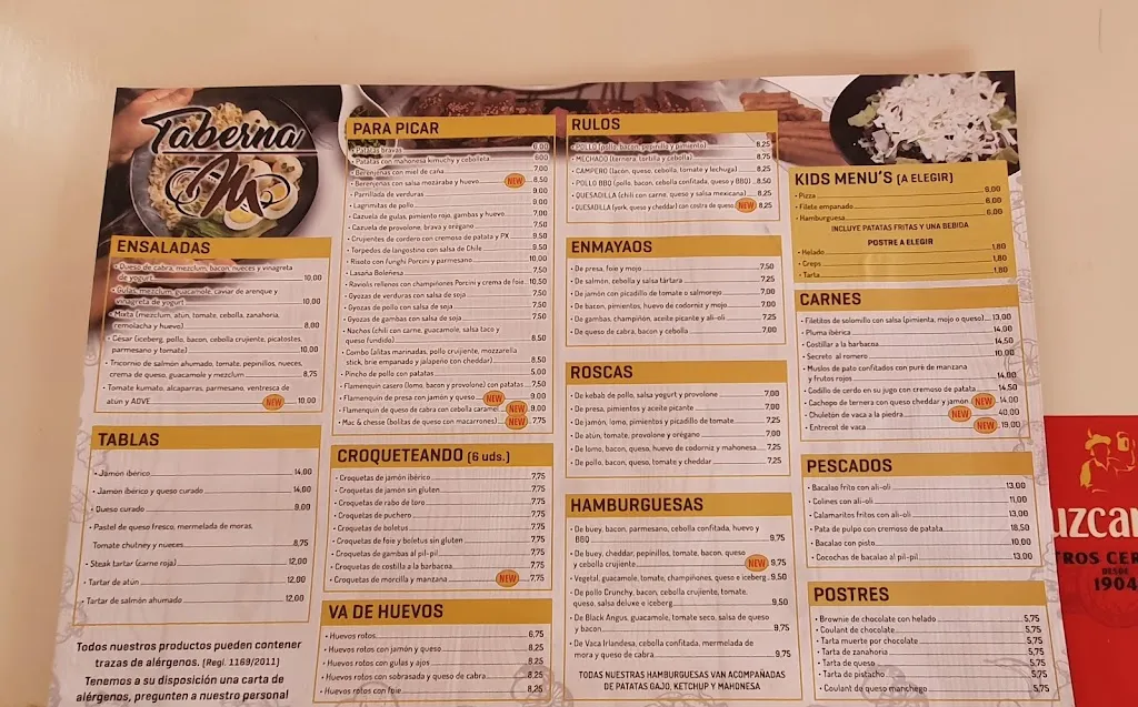 Menu_Taberna M_Torre del Campo_image_4
