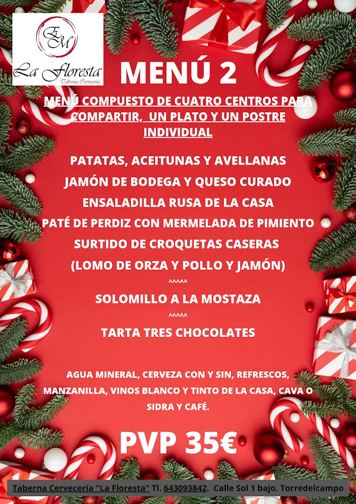 Menu_Taberna Cerveceria La Floresta_Torre del Campo_image_3