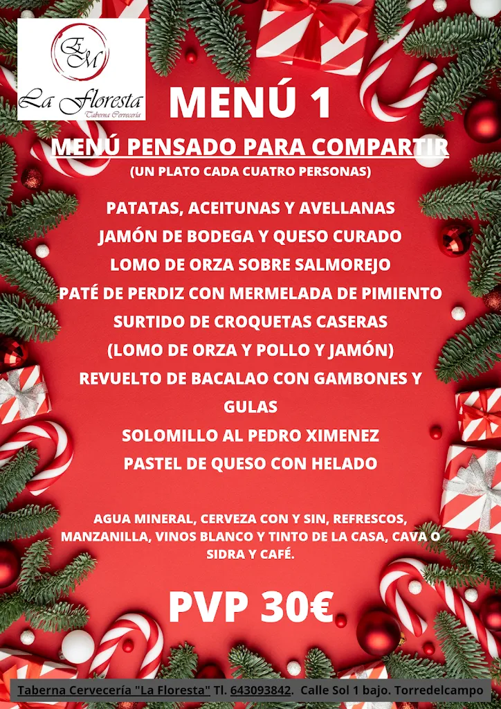 Menu_Taberna Cerveceria La Floresta_Torre del Campo_image_4