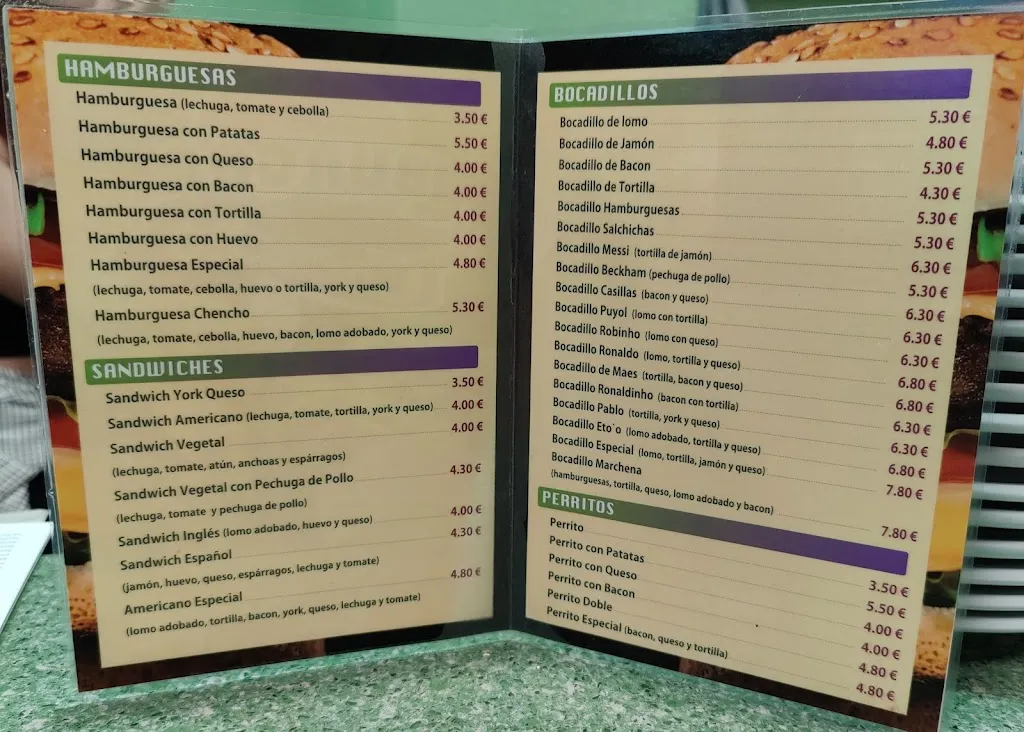 Menu_Burguer Chencho_Torre del Campo_image_1