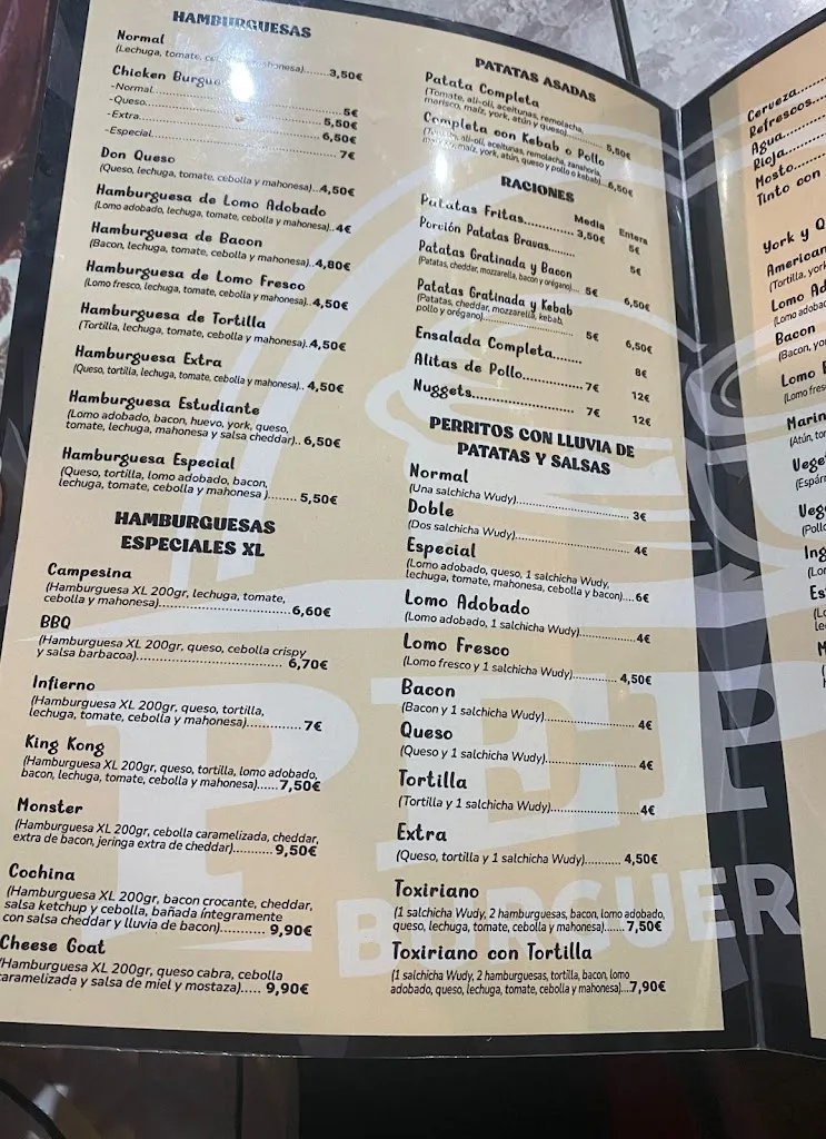 Menu_Burguer Pepe's_Torre del Campo_image_2