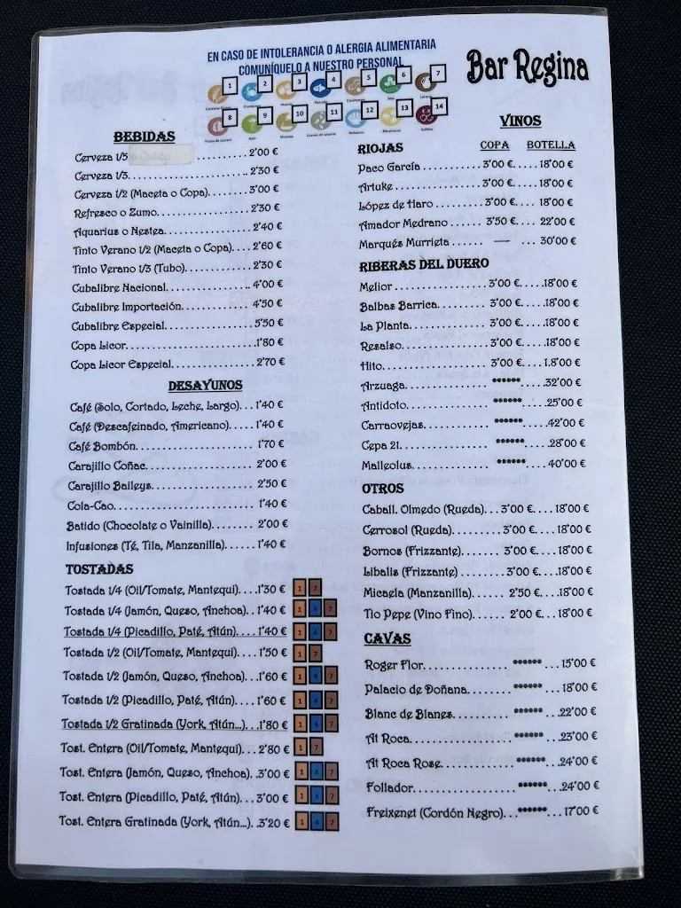 Menu_Regina Restaurante_Torredonjimeno_image_1